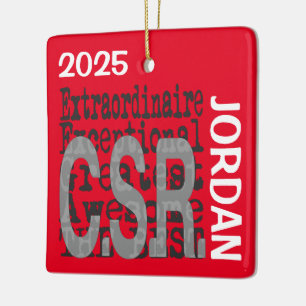 Ornement En Céramique CSR Extraordinaire