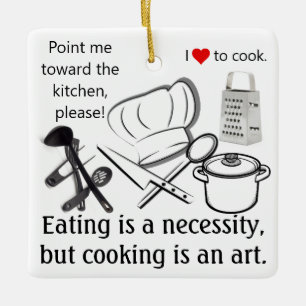 Ornement En Céramique Cuisine Est Un Art