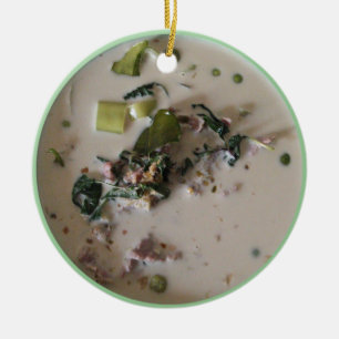 Ornement En Céramique Curry vert thaï [แกงเขียวหวาน] ... Cuisine asiatiq