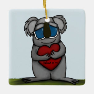 Ornement En Céramique Cute Ours Koala