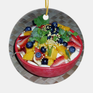 Ornement En Céramique Cuvette d'Hawaï Acai