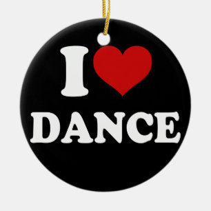 Ornement En Céramique Danse de love