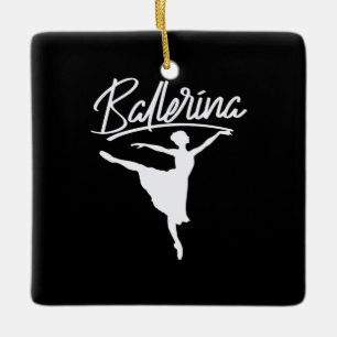 Ornement En Céramique Danseur de Ballerina