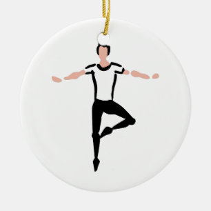 Ornement En Céramique Danseur masculin