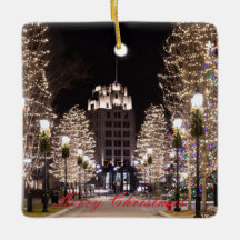 Ornement en céramique de Noël