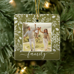 Ornement en céramique de Noël