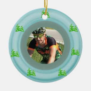 Ornement en céramique de sapin de Noël « Ajoutez v