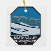 Death Valley National Park Night Sky Vintage