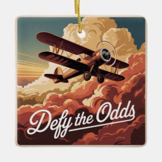 Ornement En Céramique Defy The Odds