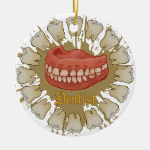 Ornement En Céramique Dentiste