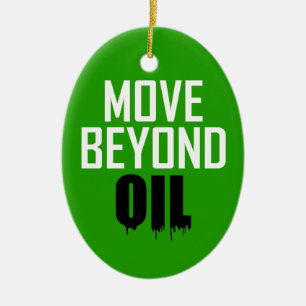 Ornement En Céramique Dépasser le pétrole