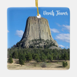Ornement En Céramique Devils Tower