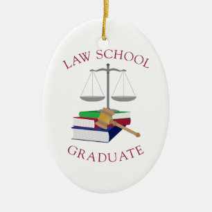Ornement En Céramique Diplômé de l'école de droit