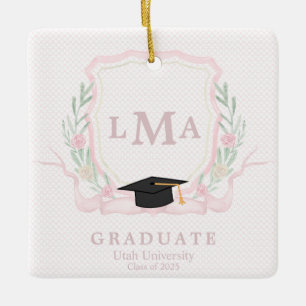 Ornement En Céramique Diplôme de monographie de coquette