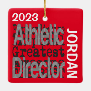 Ornement En Céramique Directeur sportif Extraordinaire CUSTOM