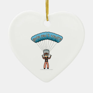 Ornement En Céramique Diver Sky Girl