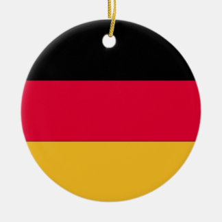 Ornement En Céramique Drapeau allemand