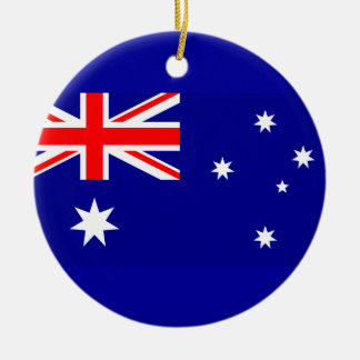 Ornement En Céramique Drapeau de l'Australie