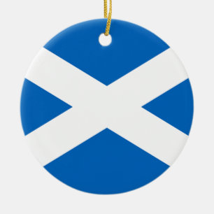 Ornement En Céramique Drapeau écossais