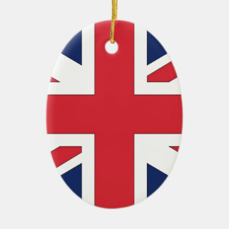 Ornement En Céramique Drapeau Union Jack/Union du Royaume-Uni