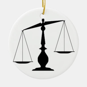 Ornement En Céramique Échelles équilibrées