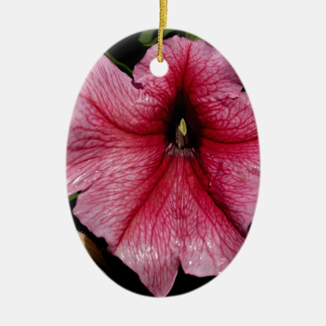 Ornement En Céramique Éclosion florale (Devant)