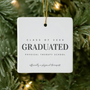 Ornement En Céramique Ecole de Phytothérapie Diplômée DPT ♥