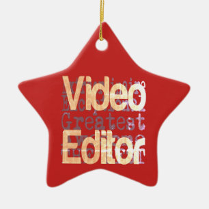 Ornement En Céramique Éditeur vidéo Extraordinaire