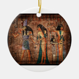 Ornement En Céramique Égypte ancienne 4 Ornament