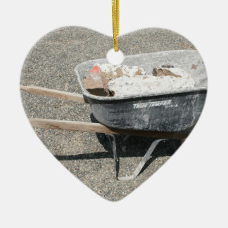 Ornement En Céramique Empruntez une roue