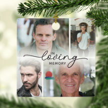 En souvenir affectueux 5 Photo Noël personnalisé