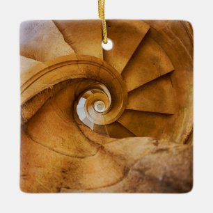 Ornement En Céramique Escalier en spirale descendant, Portugal