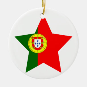 Ornement En Céramique Étoile du Portugal