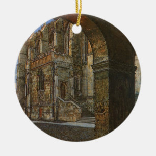 Ornement En Céramique Eton College Chapelle par Anna Alma Tadema