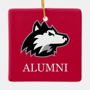 Ornement En Céramique Étudiant de la NIU Huskies