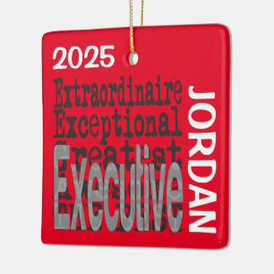 Ornement En Céramique Executive Extraordinaire CUSTOM