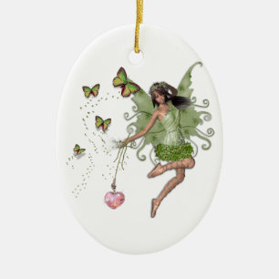 Ornement En Céramique Fairy queen cadeau