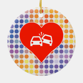 Ornement En Céramique Fan de collision