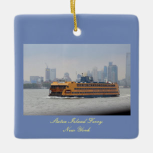 Ornement En Céramique Ferry de Staten Island