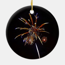 Feux d'artifice de Noël
