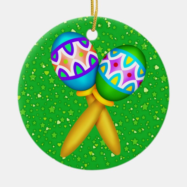 Ornement En Céramique Fiesta - Partido ! (Devant)