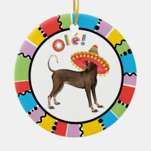 Ornement En Céramique Fiesta Xolo