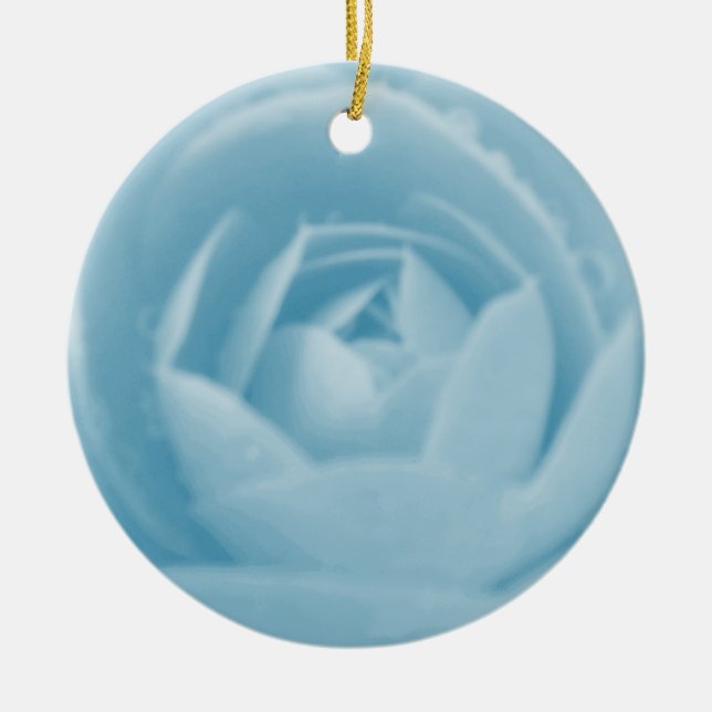 Ornement En Céramique Fleur de tourbillon Camellia (Devant)