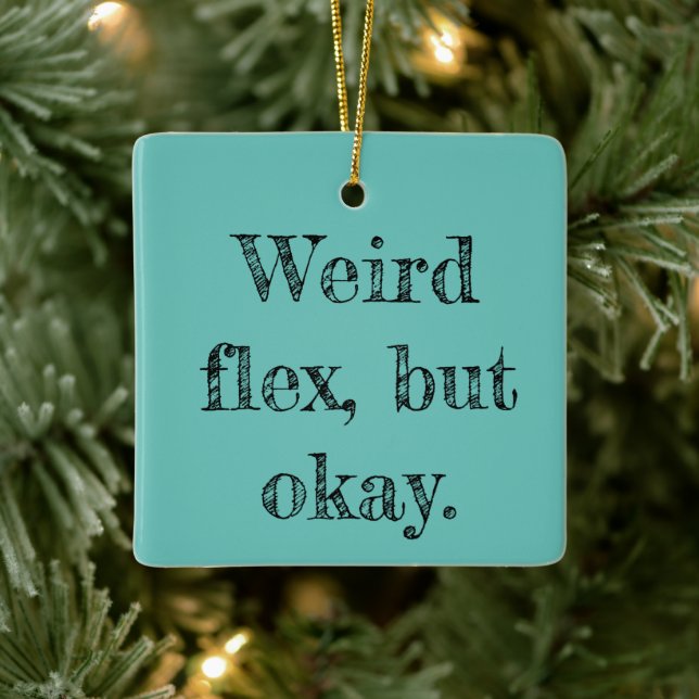 Ornement En Céramique Flex bizarre (Arbre)
