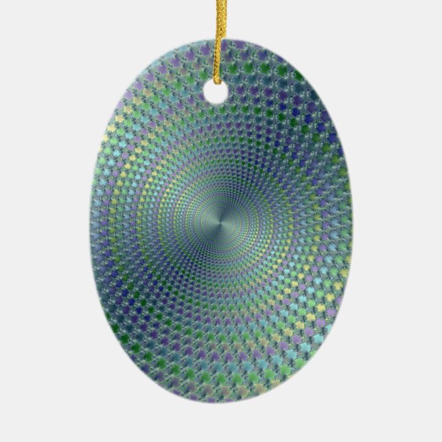 Ornement En Céramique Fractage de la tête (Devant)