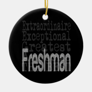 Ornement En Céramique Freshman Extraordinaire