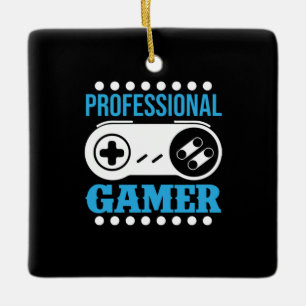 Ornement En Céramique Gamer Gift Professional Gamer