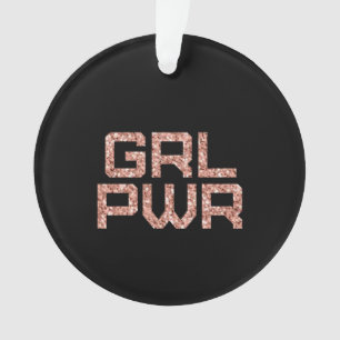 Ornement en céramique Girl Power