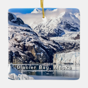 Ornement En Céramique Glacier Margerie, Glacier Bay, Croisières en Alask