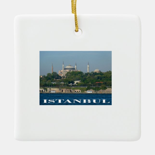 Ornement En Céramique Gloire d'Istanbul (Devant)